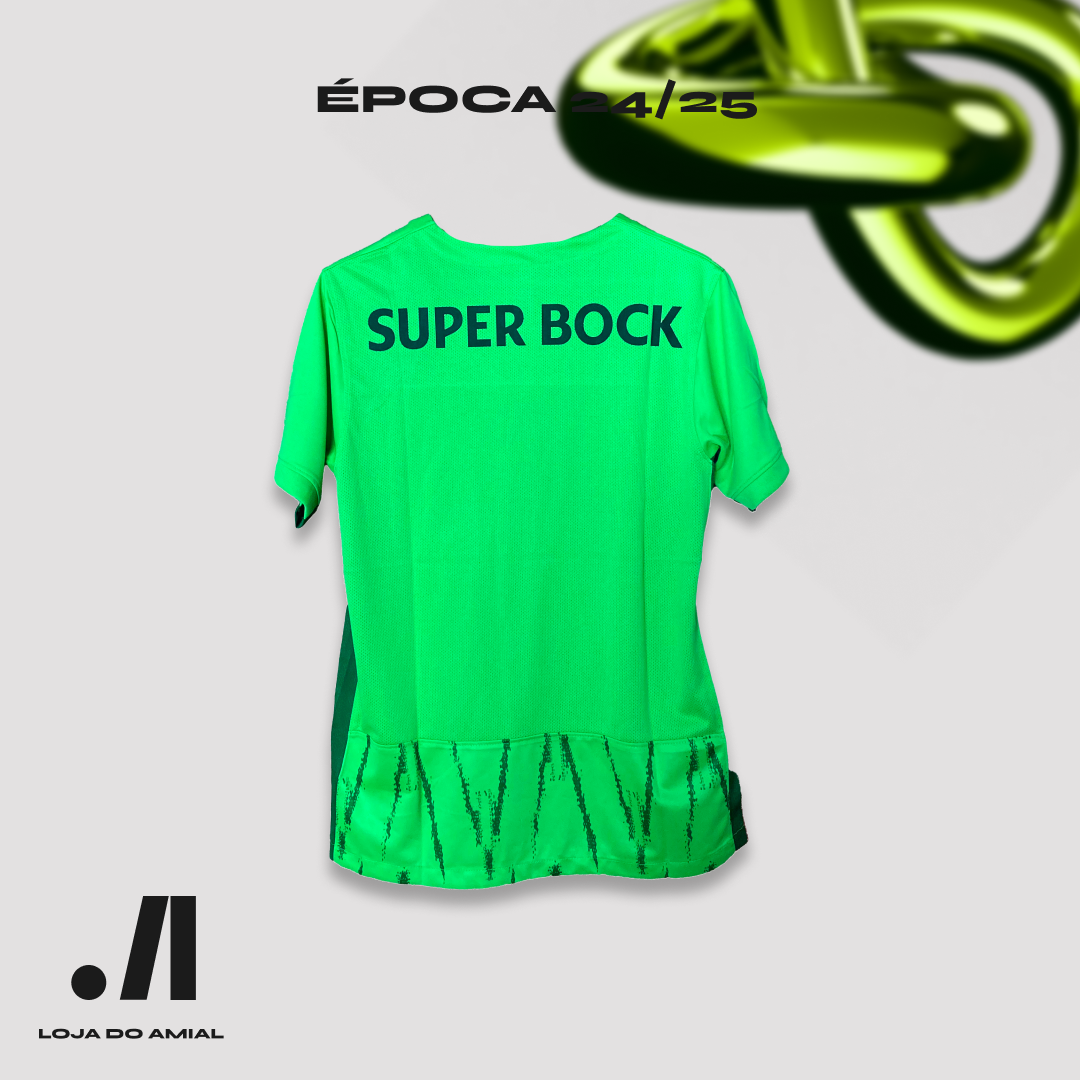 Camisola Alternativa Verde Sporting CP