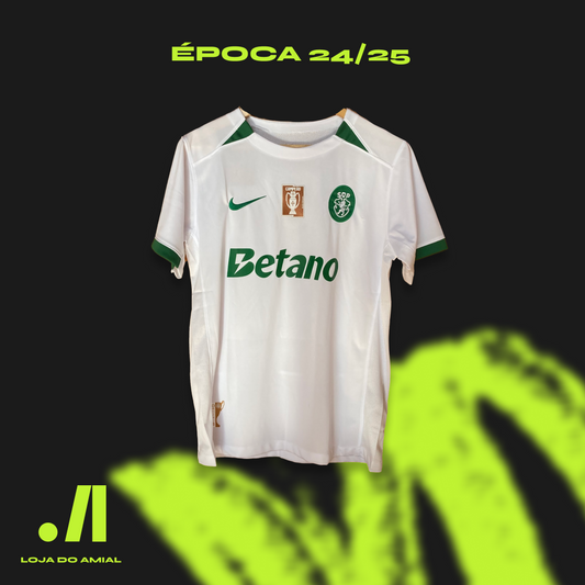 Camisola Alternativa Branca Sporting CP